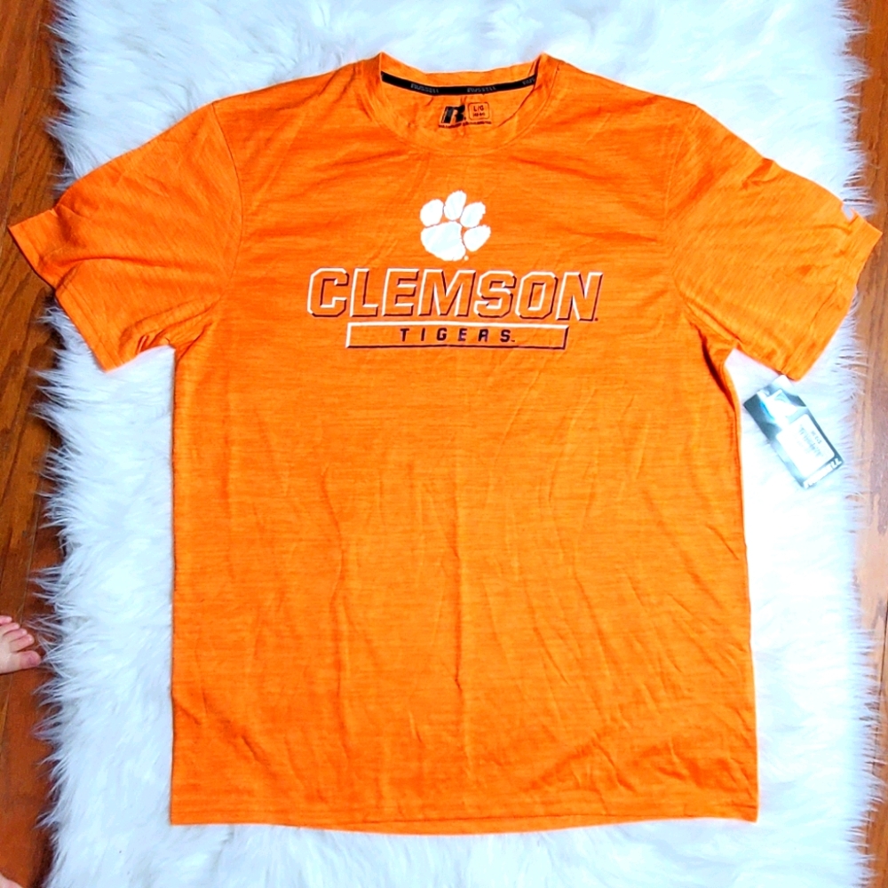 CLEMSON TIGERS - Russell - Short Sleeve Tee - L